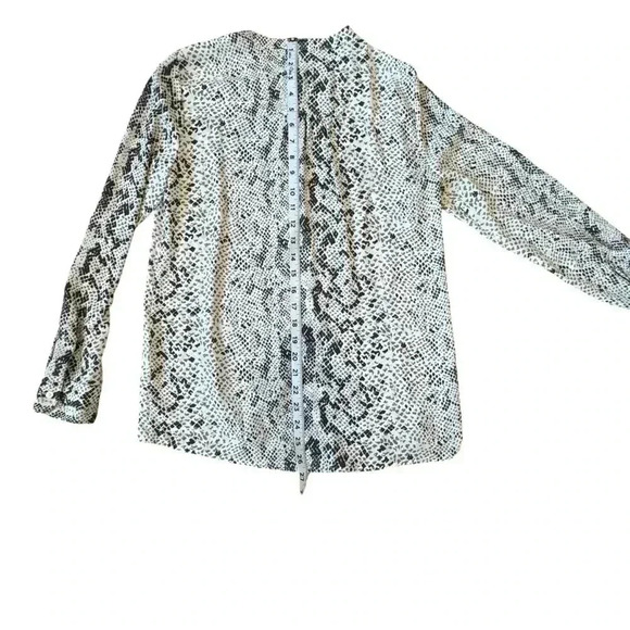 J. Crew Snakeskin Button-Up Top - Picture 10 of 10